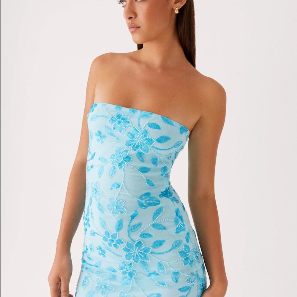 Peppermayo Moorey Beaded Mini Dress Size 4 NWT